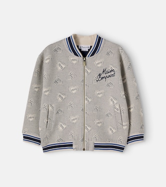 Lantern cotton-blend jacquard jacket | Bonpoint
