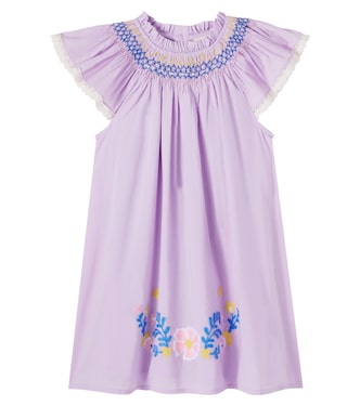 Vestido Edith de algodón bordado | Louise Misha