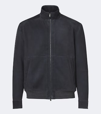 Bomberjacke aus Veloursleder | Canali