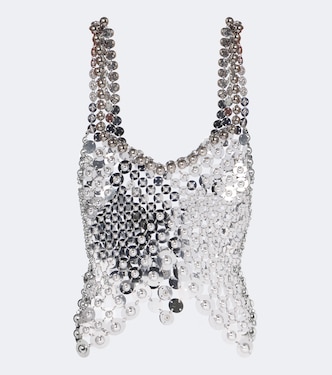 Chainmail embellished top | Rabanne