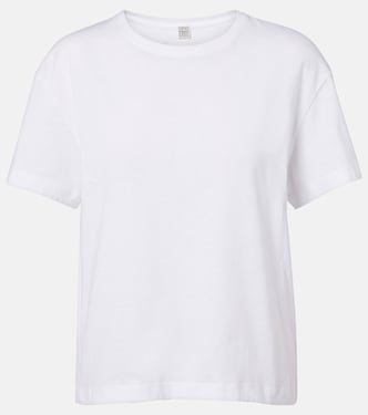 T-Shirt aus Baumwoll-Jersey | Toteme