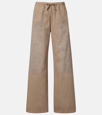 Weite Hose aus Baumwoll-Twill | Acne Studios