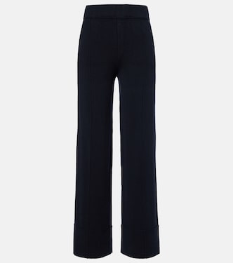 Wool and cashmere wide-leg pants | Jardin des Orangers