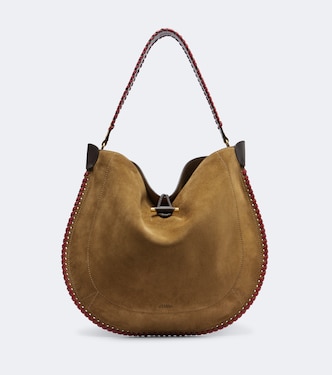 Oskan Large suede shoulder bag | Isabel Marant