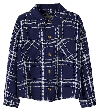 Boone checked cotton overshirt | The New Society