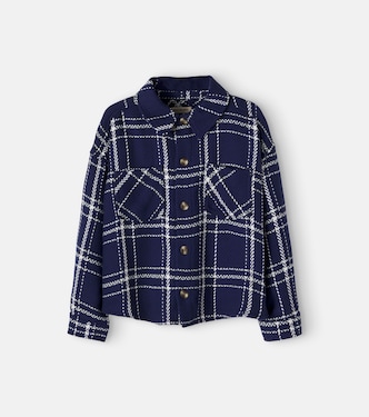 Boone checked cotton overshirt | The New Society