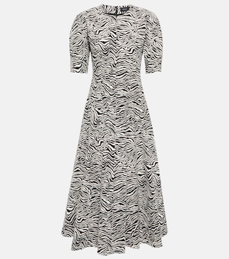 Robe midi en jacquard | Proenza Schouler