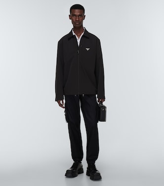 Re-Nylon zipped shirt in black - Prada | Mytheresa