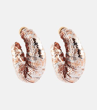 Clip-Ohrringe Croissant mit Pailletten | Tom Ford