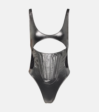 Maillot de bain métallisé | Mugler