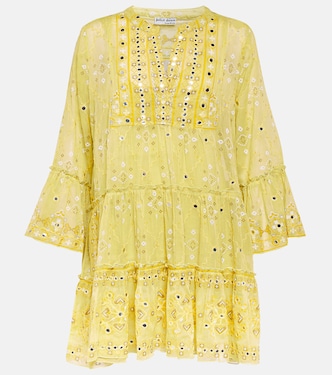 Robe en coton à broderies anglaises | Juliet Dunn