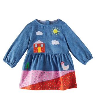 Baby printed cotton dress | Stella McCartney Kids