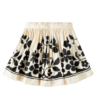 Bev printed cotton skirt | Molo