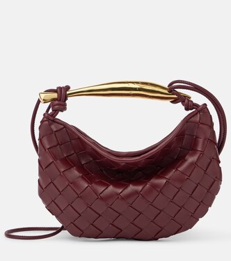 Sac Sardine Baby Intrecciato en cuir | Bottega Veneta