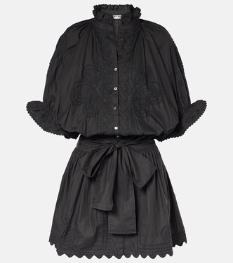 Robe brodée en coton | Juliet Dunn