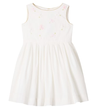Alina floral cotton poplin dress | Bonpoint