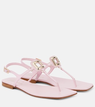 Viv' By The Sea leather thong sandals | Roger Vivier