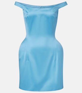 Off-shoulder cotton minidress | Magda Butrym