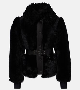 Valdivian shearling down jacket | Moncler Grenoble