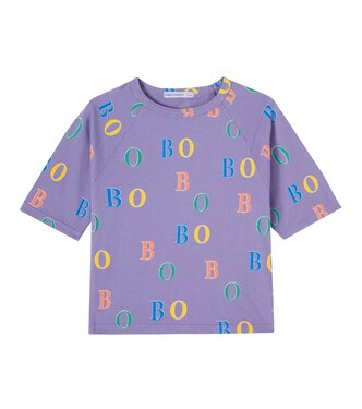Logo printed cotton T-shirt | Bobo Choses