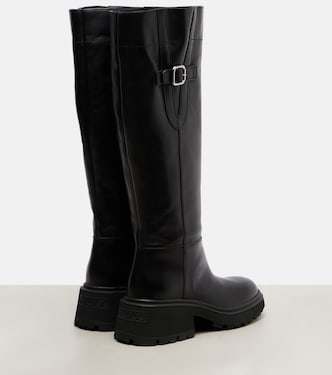 Tamsin leather knee-high boots in black - Jimmy Choo | Mytheresa