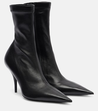 Avenue 90 leather ankle boots | Balenciaga