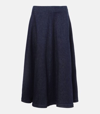 Varda denim midi skirt | Altuzarra