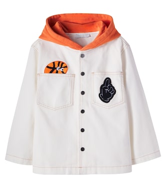 Jacke aus Baumwoll-Canvas | Stella McCartney Kids
