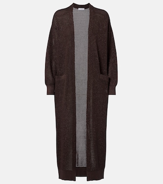 Cardigan en coton mélangé | Brunello Cucinelli