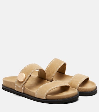 Romy Sport suede slides | Tory Burch