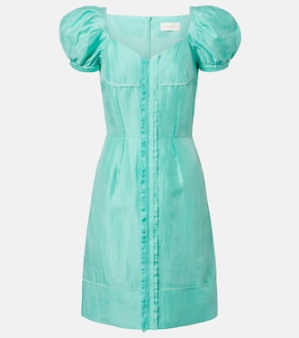Robe midi en lin mélangé | Shushu/Tong