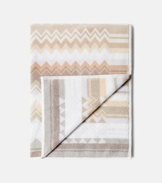 Giacomo Zigzag cotton terry bath mat | Missoni