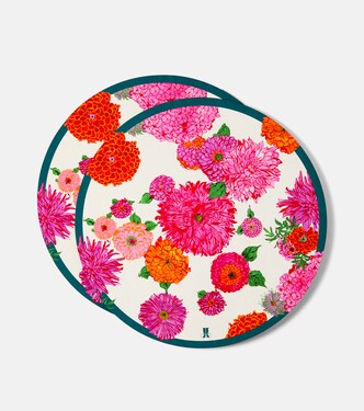 Disk set of 2 placemats | La DoubleJ