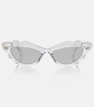 Palm Babe embellished cat-eye sunglasses | Aquazzura