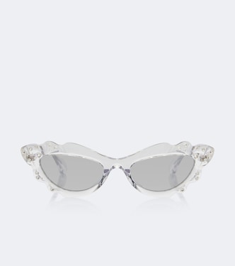 Palm Babe embellished cat-eye sunglasses | Aquazzura