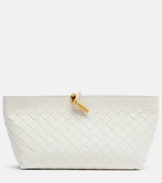Andiamo Small Intrecciato leather clutch | Bottega Veneta