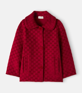 GG chenille-trimmed jacket | Gucci Kids