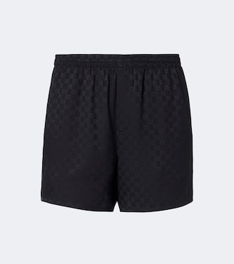 GG jacquard silk shorts | Gucci