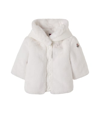 Baby Viona hooded teddy jacket | Moncler Enfant