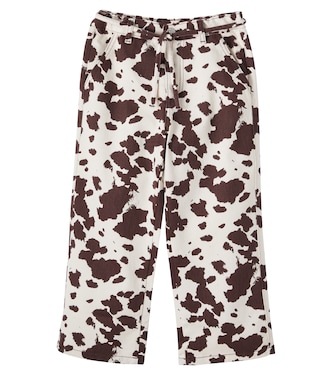 Cow-print cotton pants | The New Society
