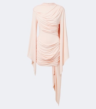 Persia draped jersey minidress | De La Vali