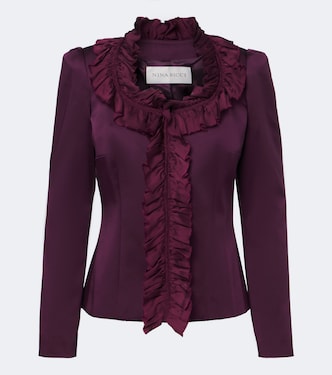 Ruffled cady jacket | Nina Ricci