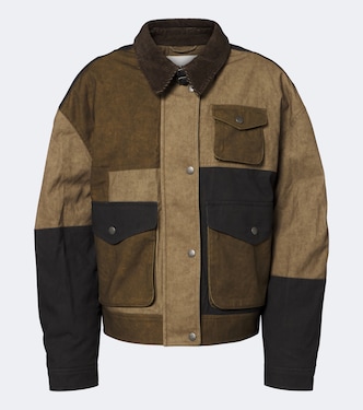 Risla patchwork cotton jacket | Marant Etoile