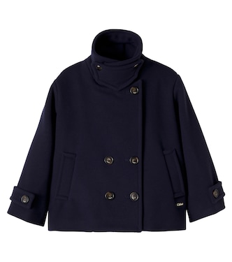 Veste en laine et cachemire | Chloé Kids