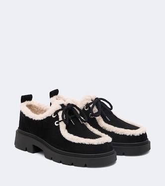 Schnürschuhe Mocabee aus Veloursleder | Inuikii