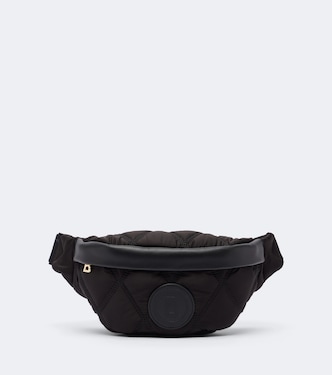 Runa leather-trimmed quilted belt bag | Bogner