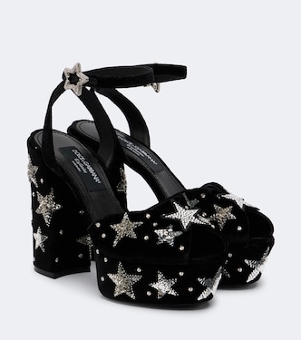 Sandales à plateau à ornements | Dolce&Gabbana