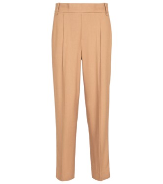 Pantalon coupe droite à taille haute | Vince