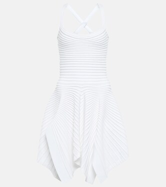 Ribbed-knit minidress | Alaïa