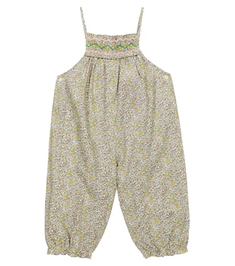 Baby Lilisy floral cotton jumpsuit | Bonpoint